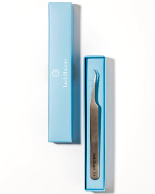 Small Angled Isolation Tweezer – Model #118
