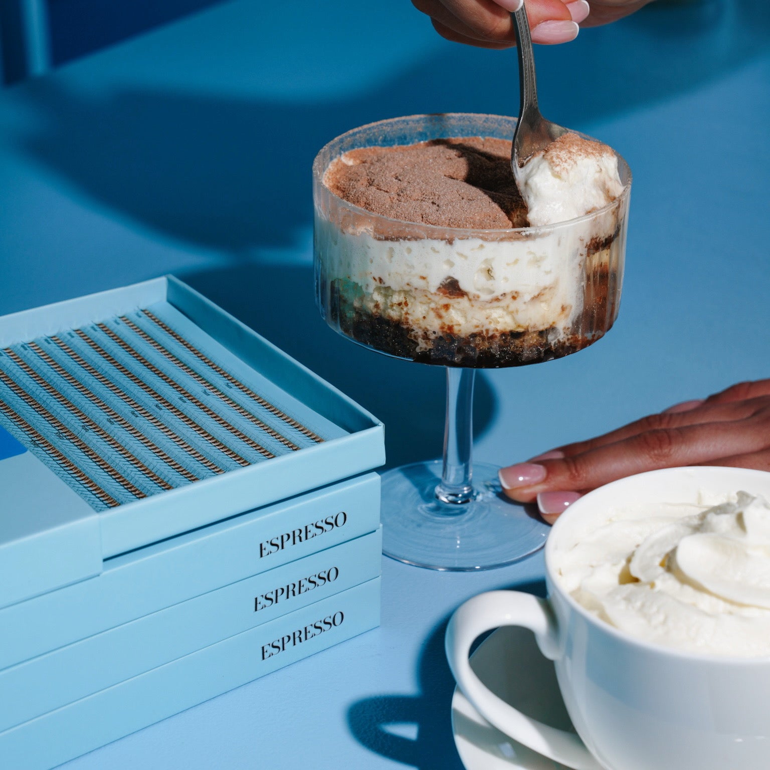 Espresso Extra Narrow Pre-Made Fans 0.05 - Lashmakers