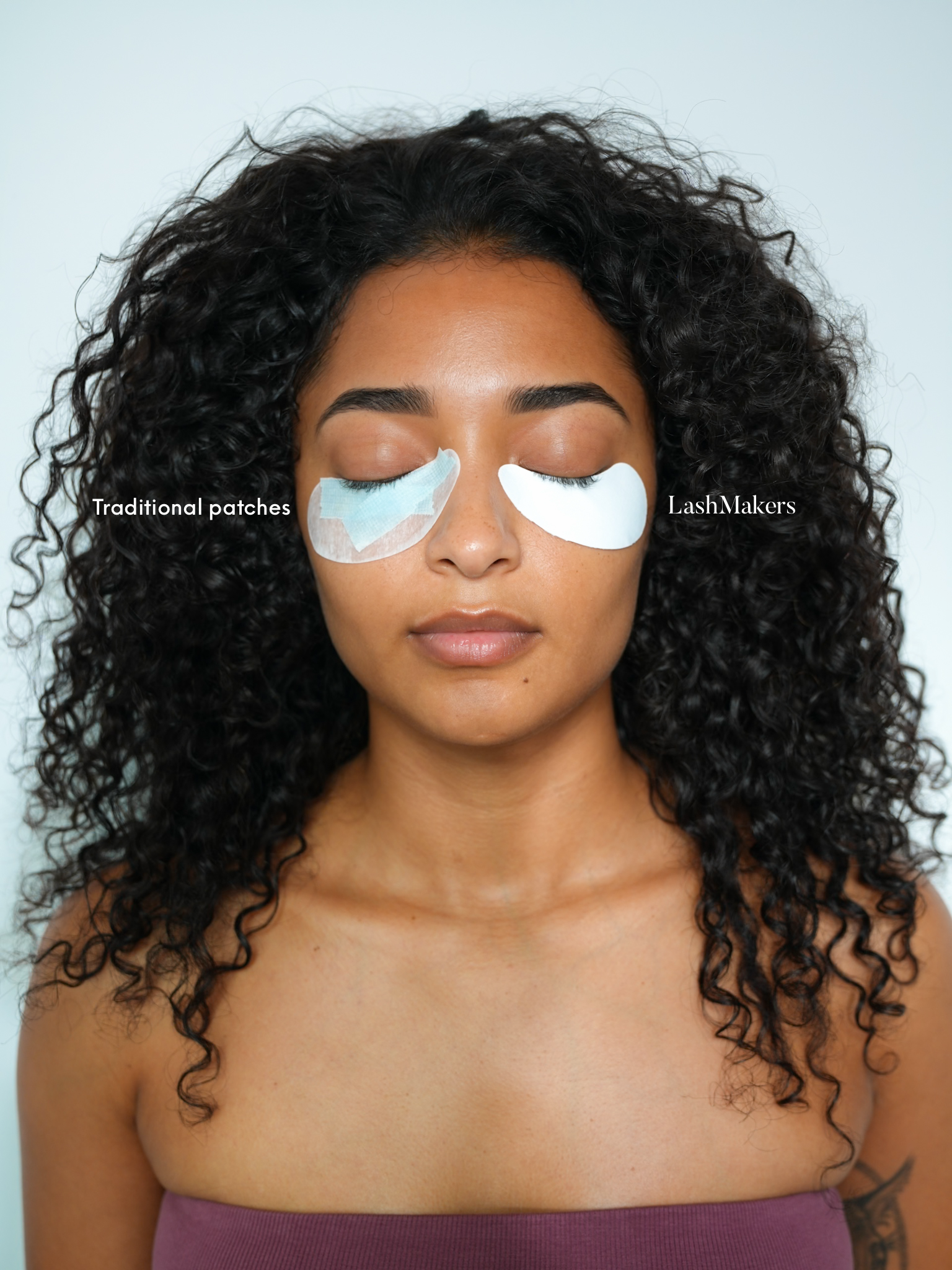 White Eye Patches