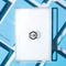 Matte oversized lash tile with case